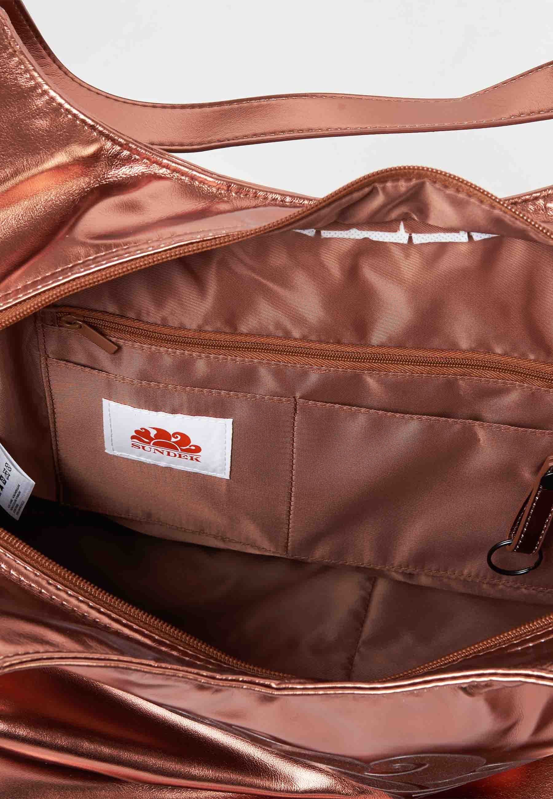 Laminated Chel Bag Bosa Mare Coffee