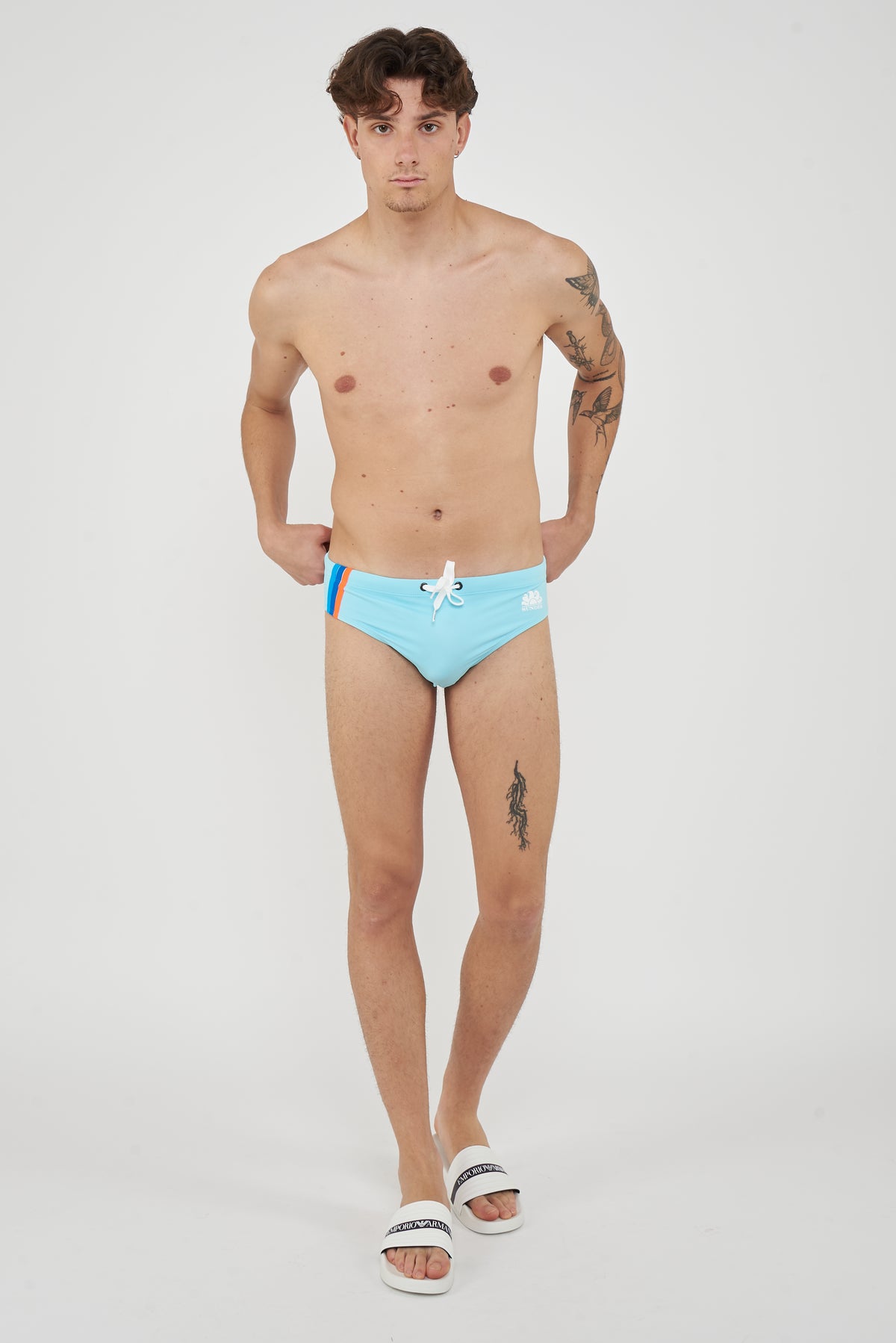 Slip mare Uomo Con Dettaglio Tricolare Lunar 01