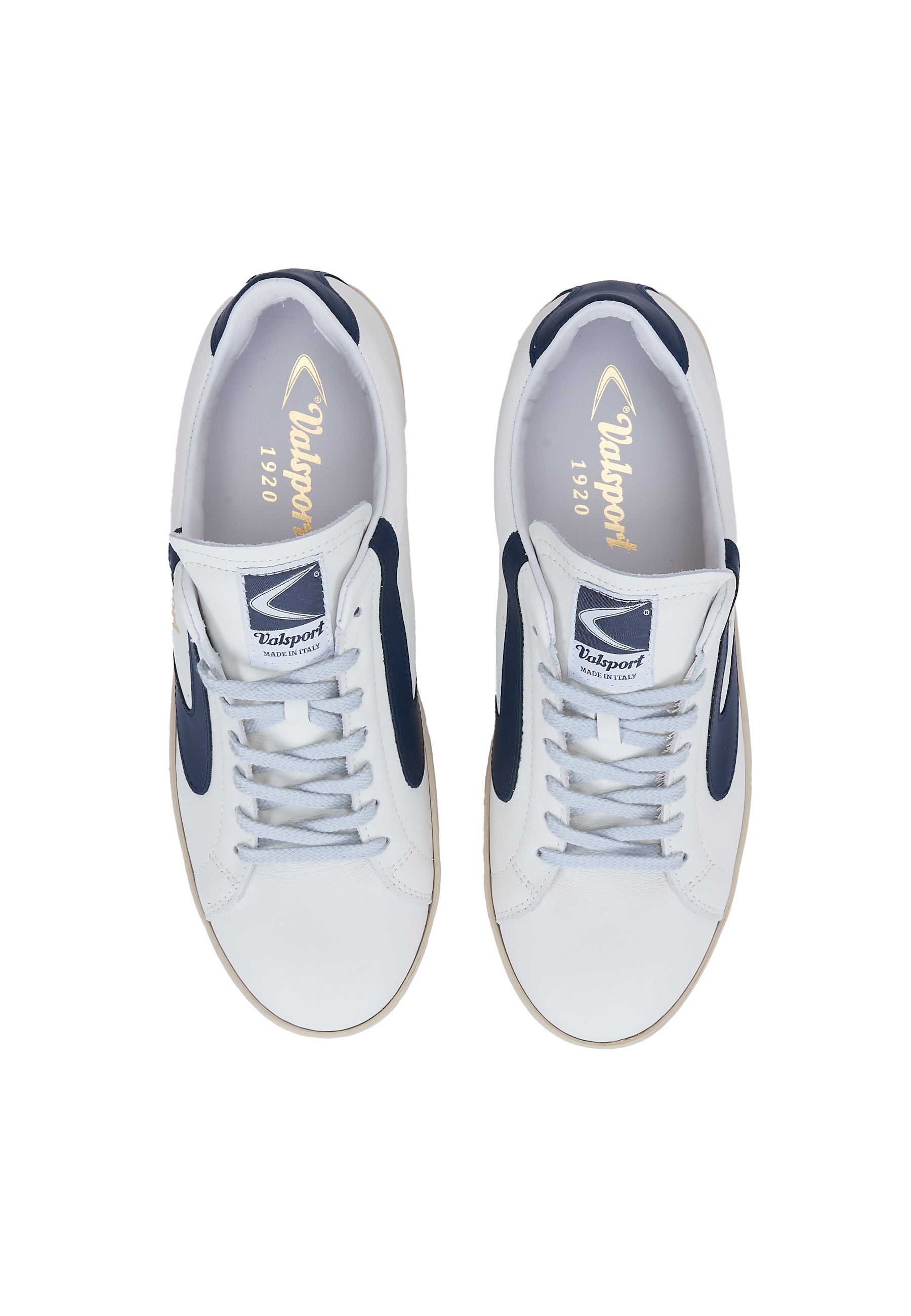 Scarpe Valsport Tournament Nappa Bianco Blue