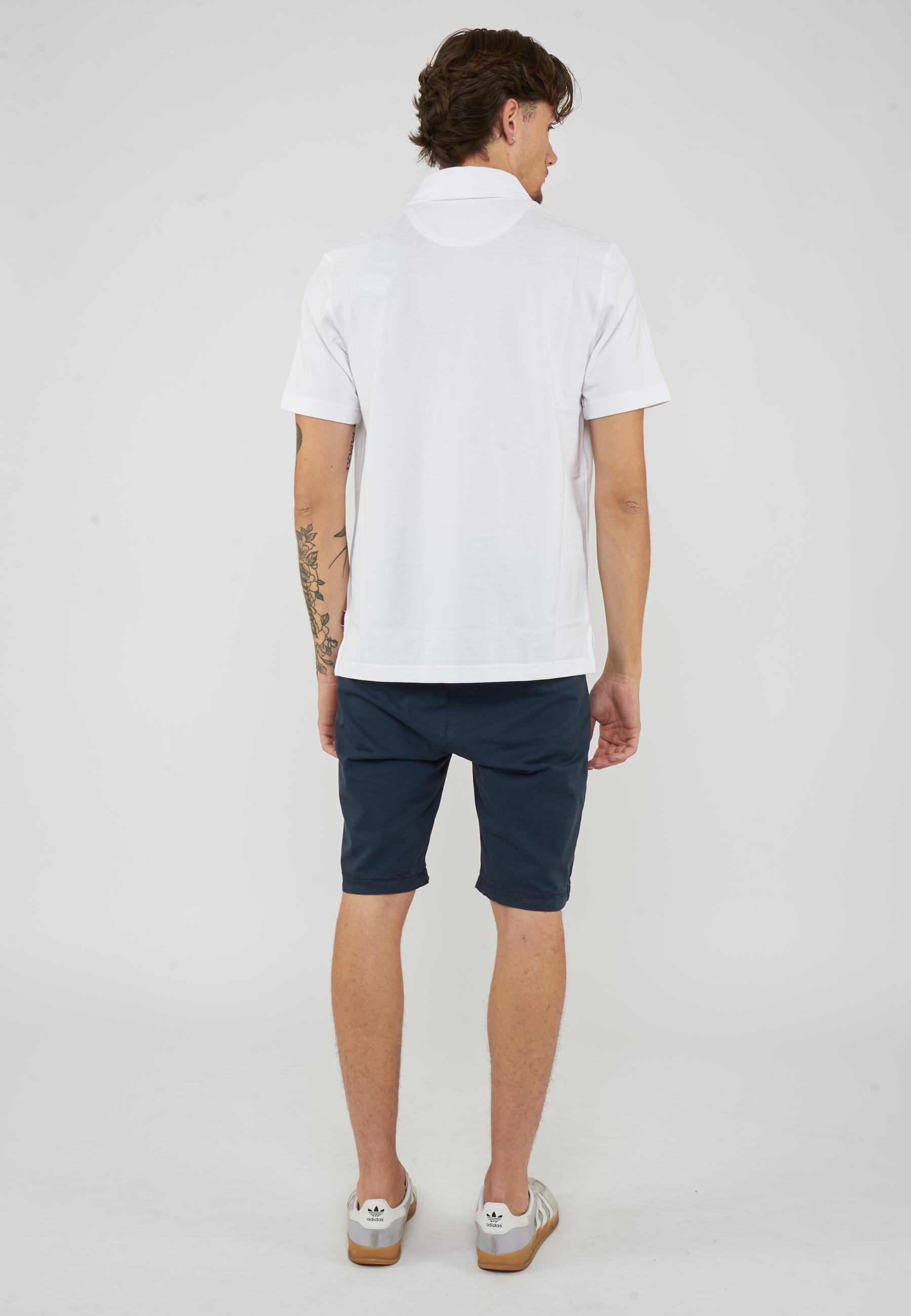 Orchard Polo Yachting Unisex White con Design Classico