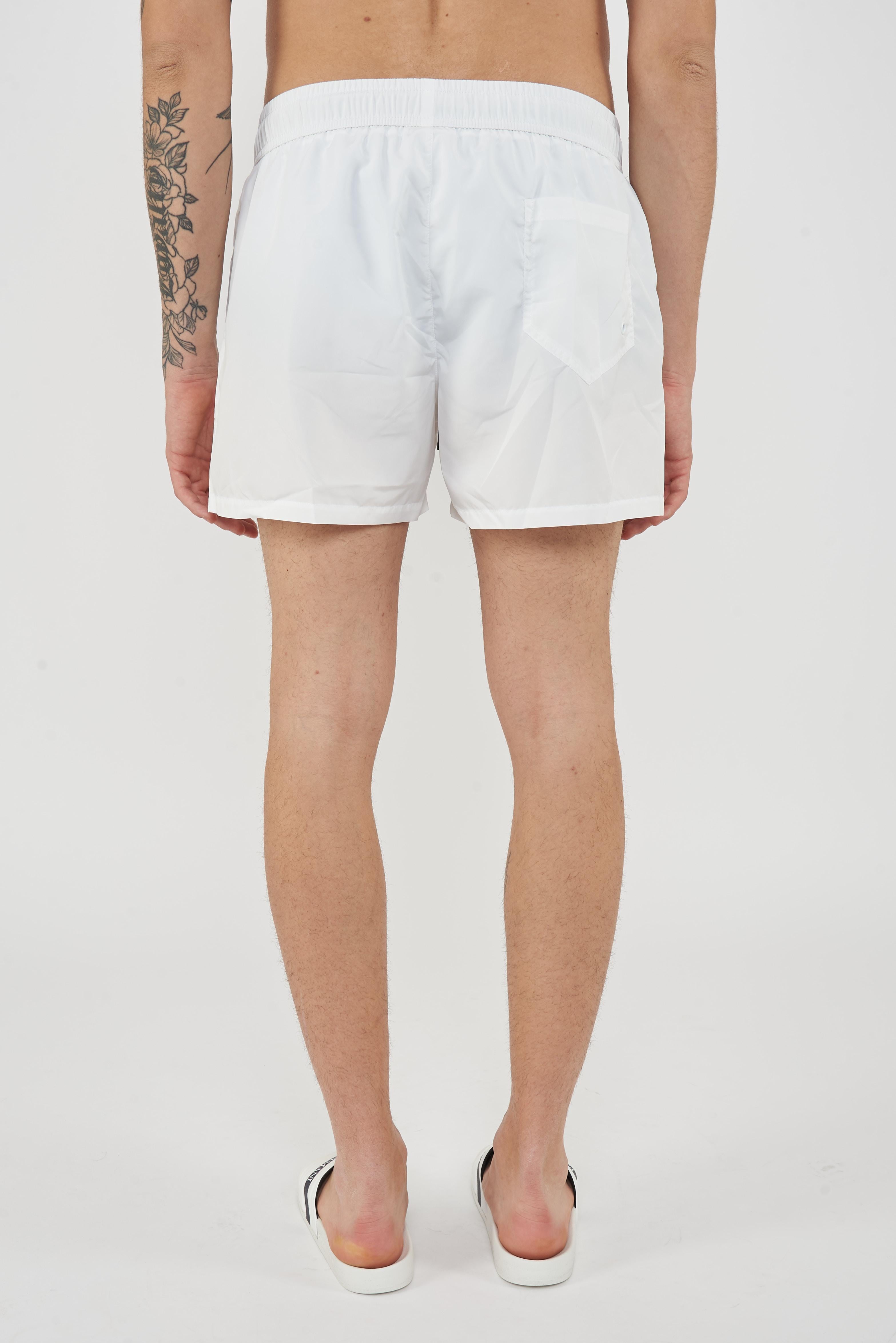 Boxer Mare Rubber Logo Bianco