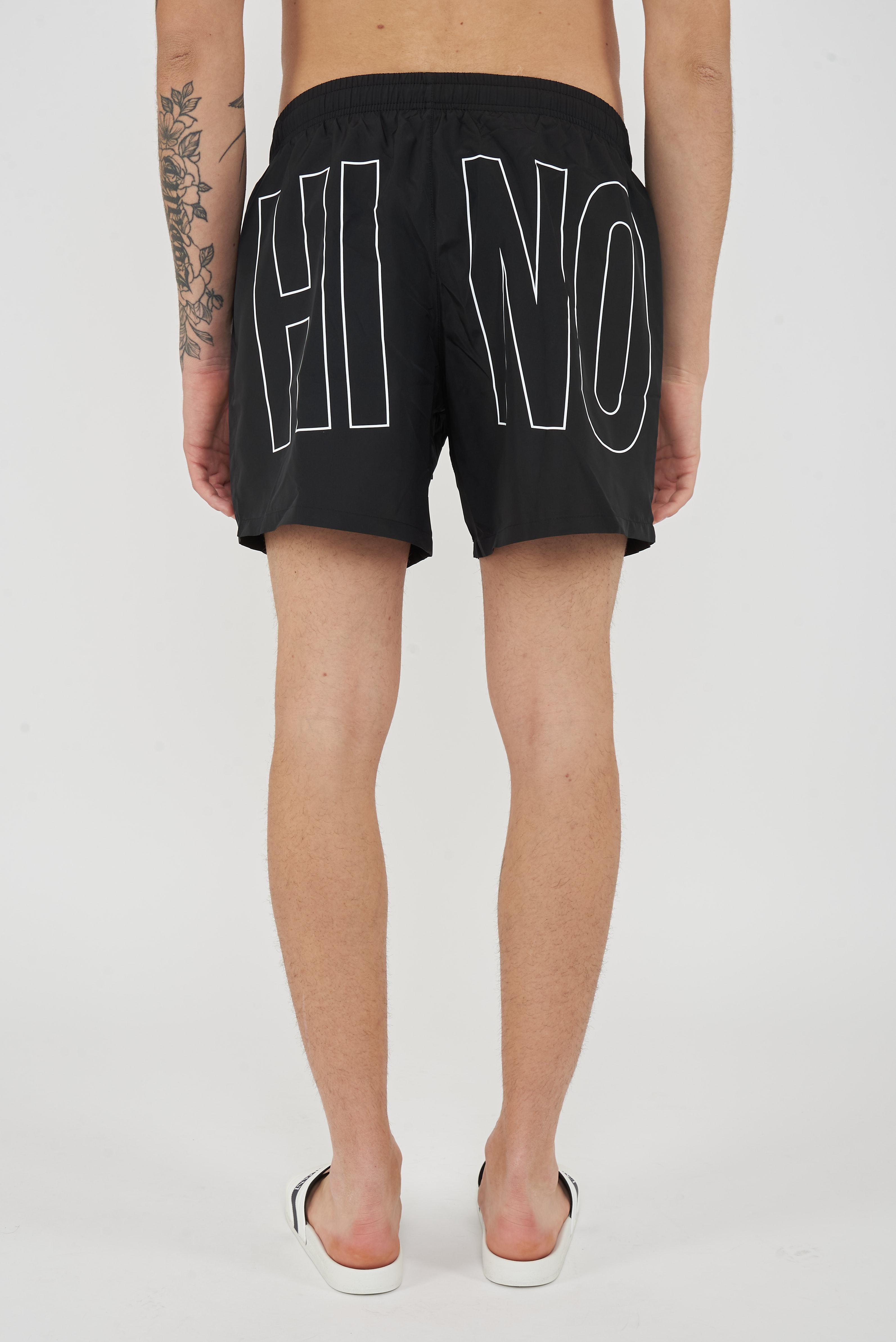 Boxer Mare Rubber Logo Nero