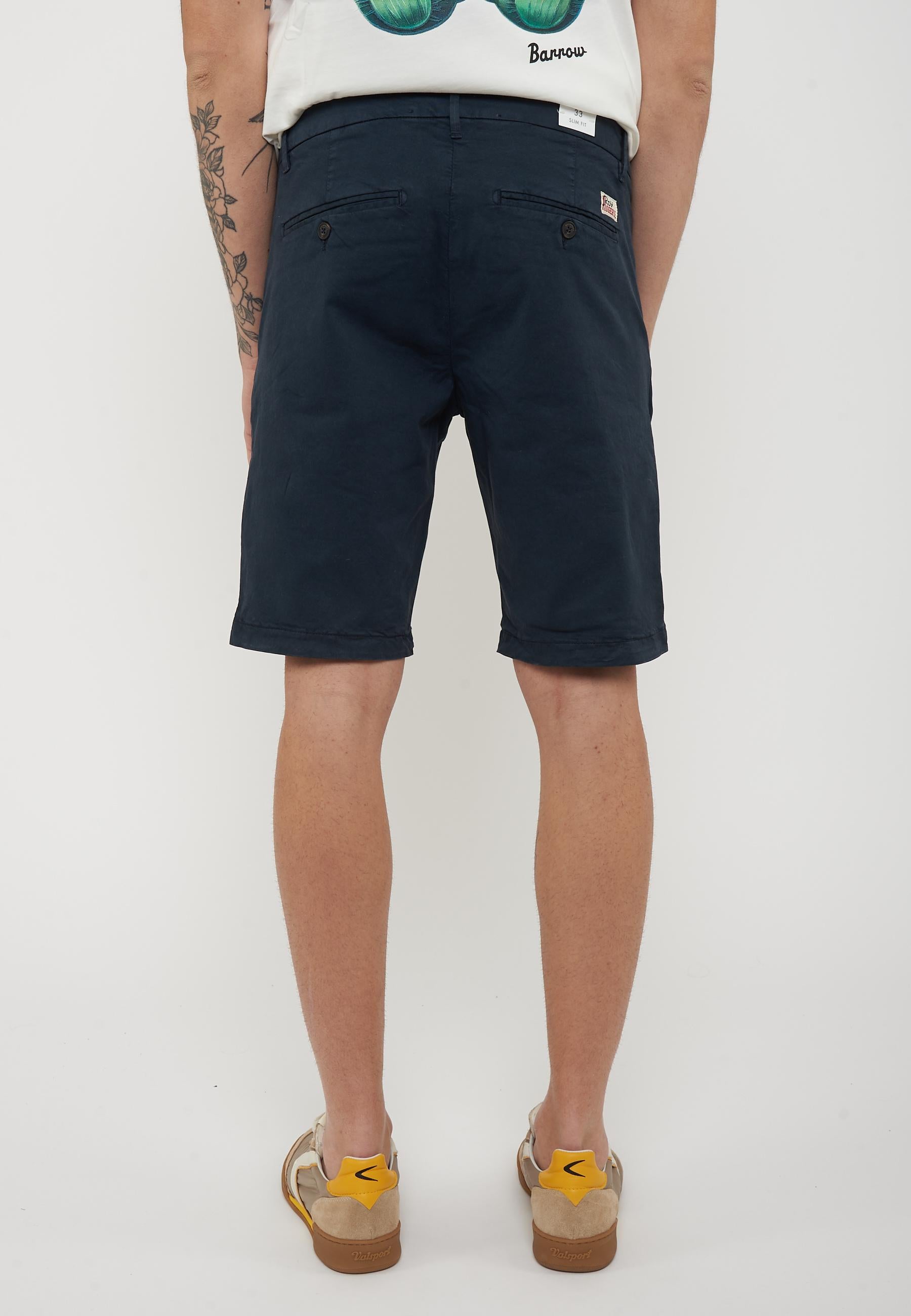 Bermuda Chino New Rolf Blue Navy