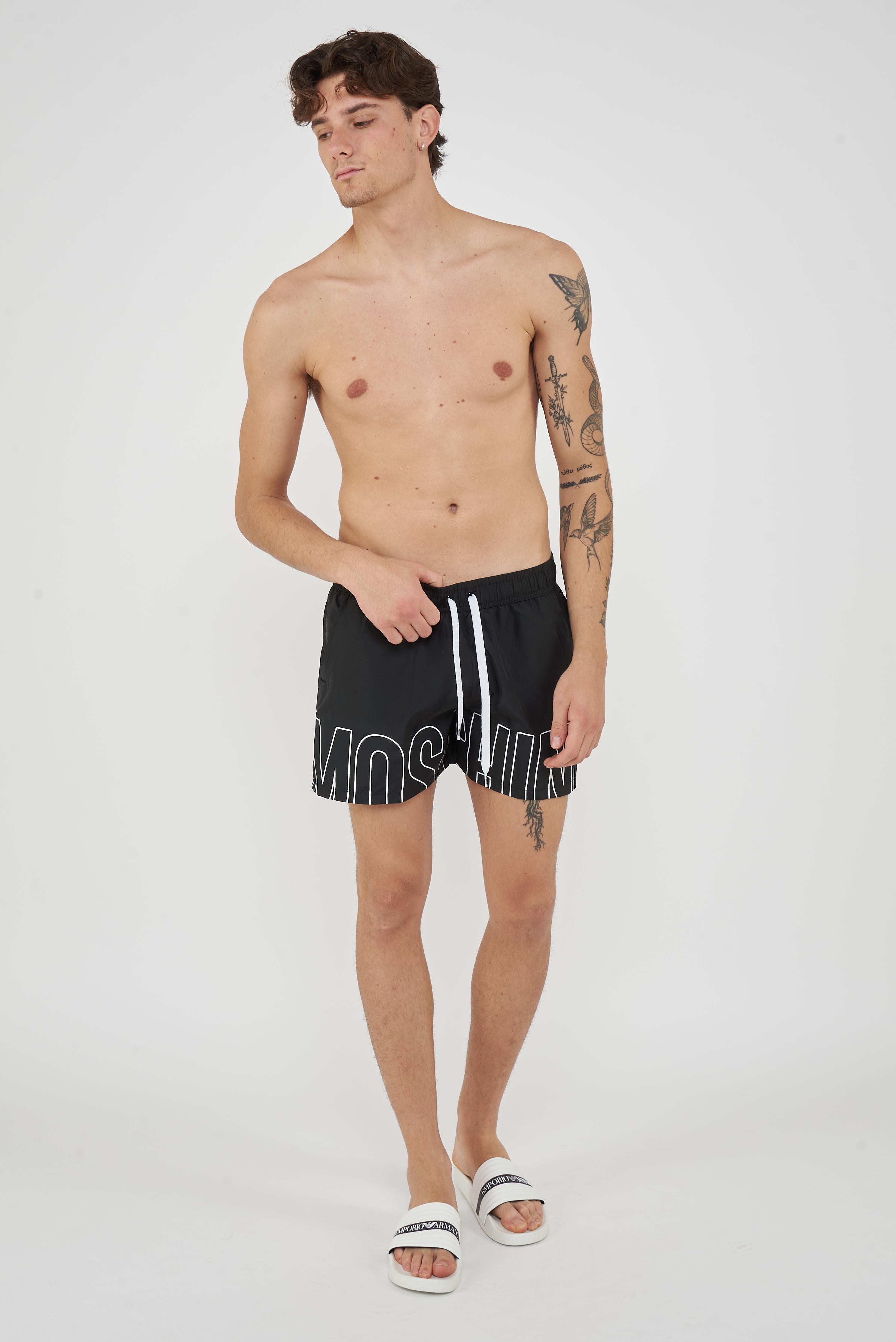 Boxer Mare Rubber Logo Nero