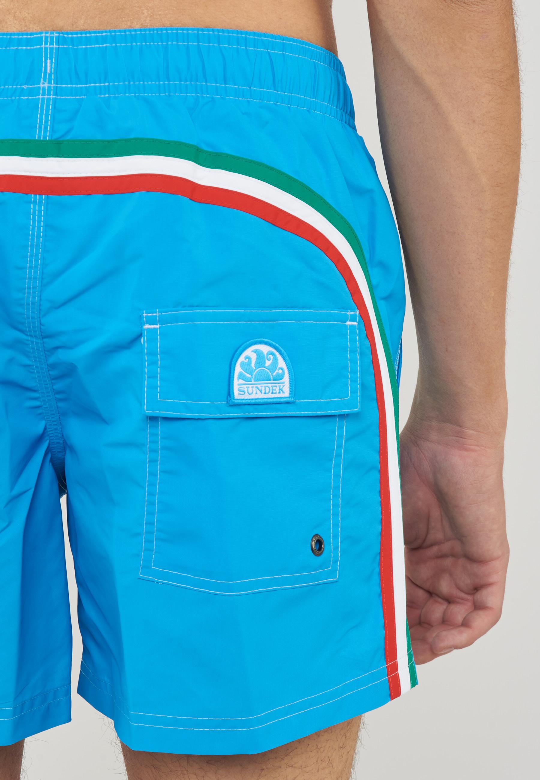 Costume Da Bagno Corto Vita Elasticata Iconic Taffeta