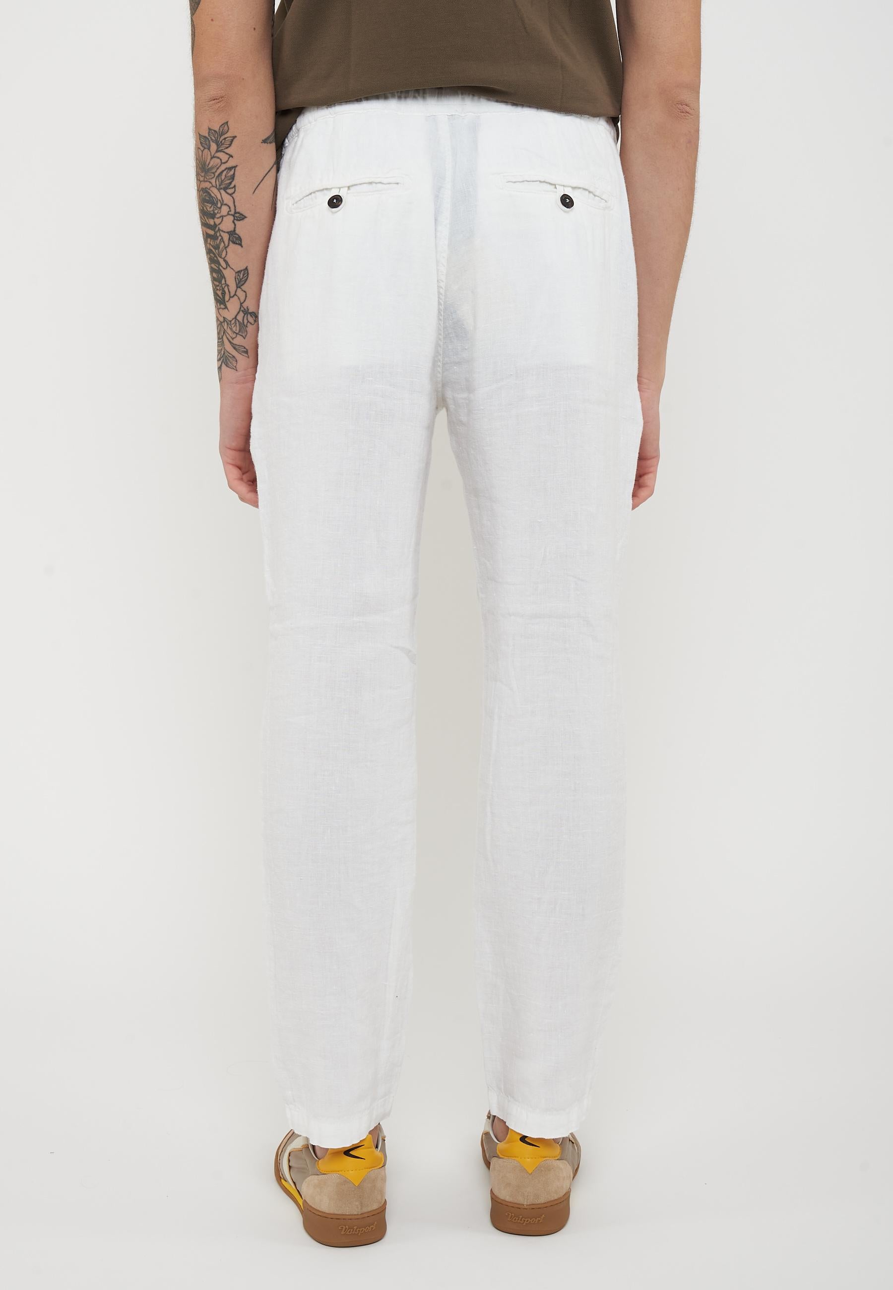 Pantalone Chino Portofino Optic White