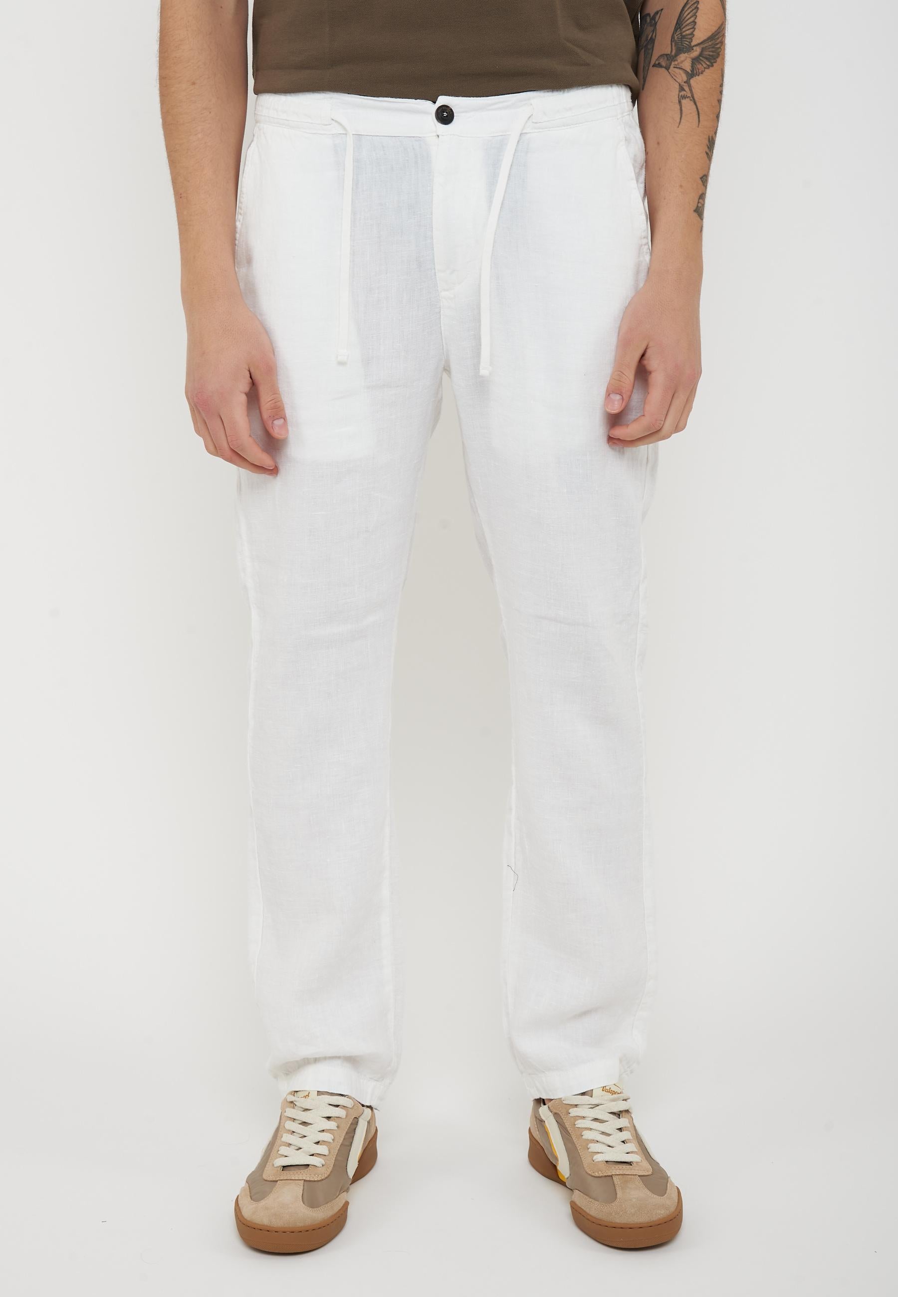 Pantalone Chino Portofino Optic White