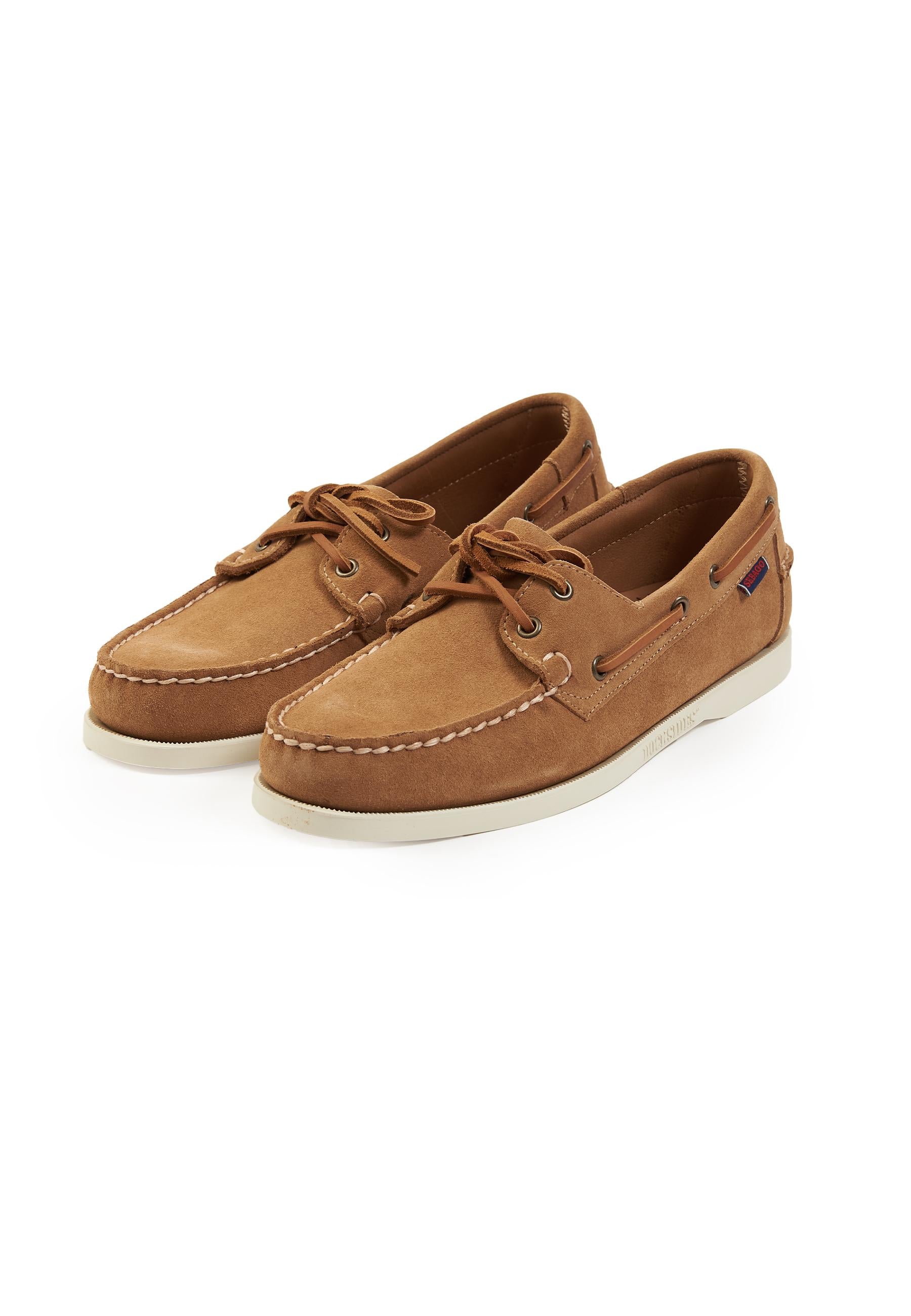 Mocassini Nautici da Uomo Portaland Flesh Out Brown Cognac