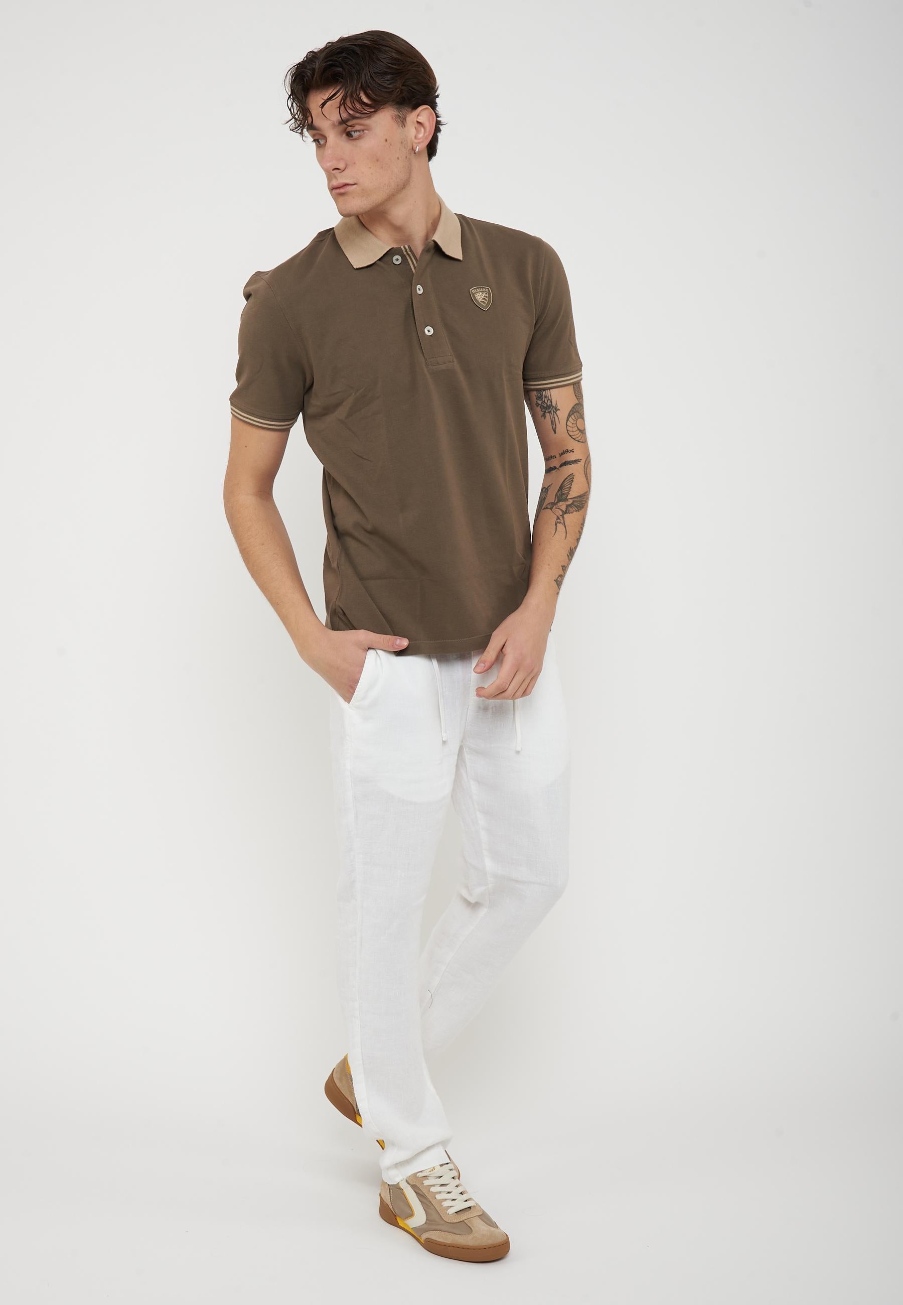 Pantalone Chino Portofino Optic White