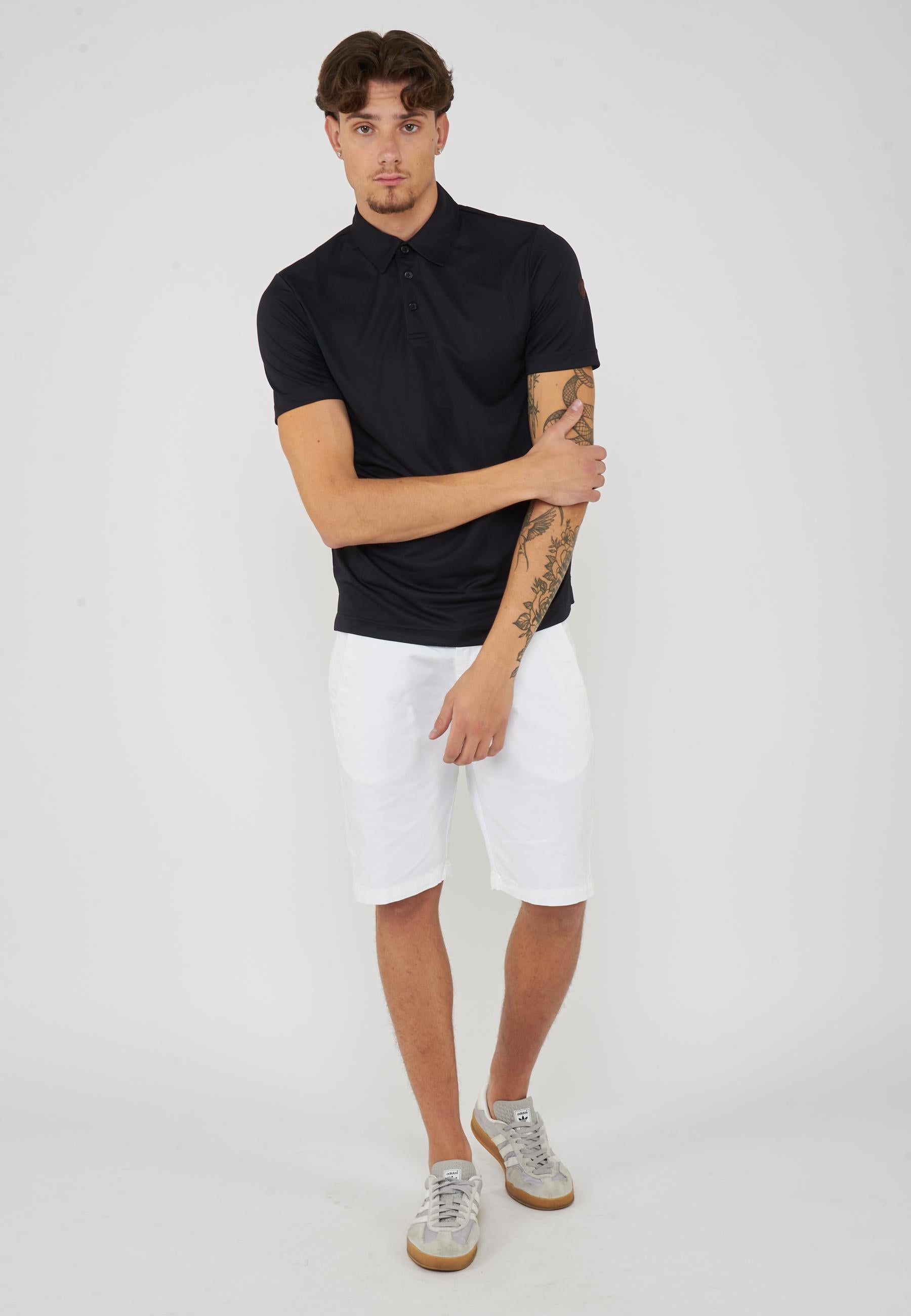 Polo Uomo Modello Clay Black