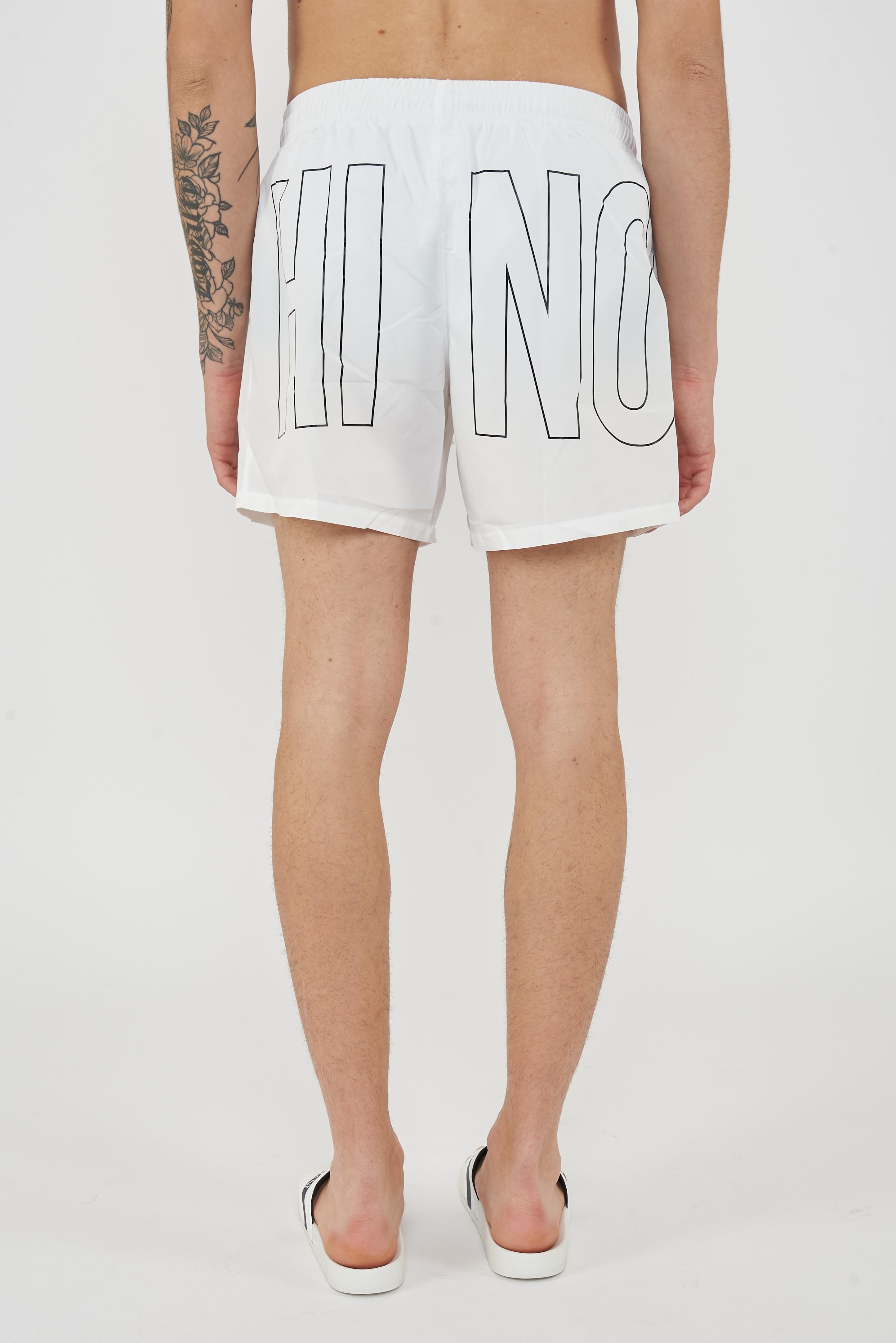Boxer Mare Rubber Logo Bianco