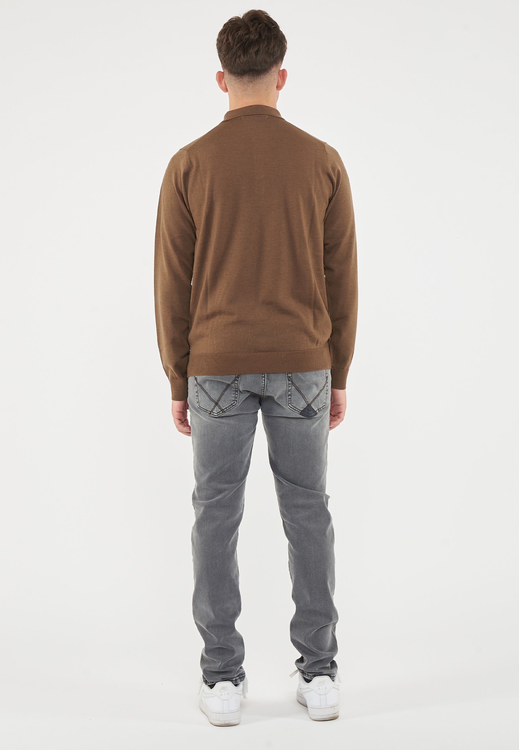 Polo Merinos Nocciola Melange 