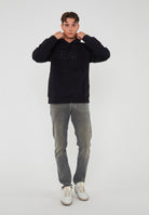 Felpa Con Cappuccio Visibility In Misto Cotone 