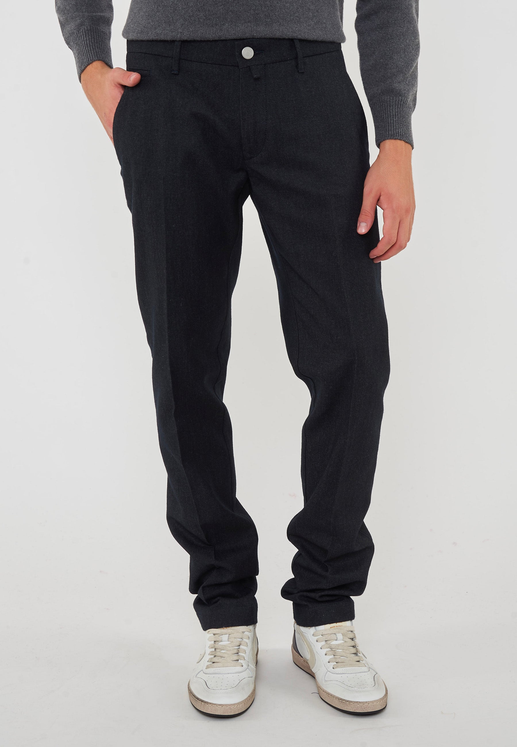 Pantalone Modello Bobby Misto Lana 
