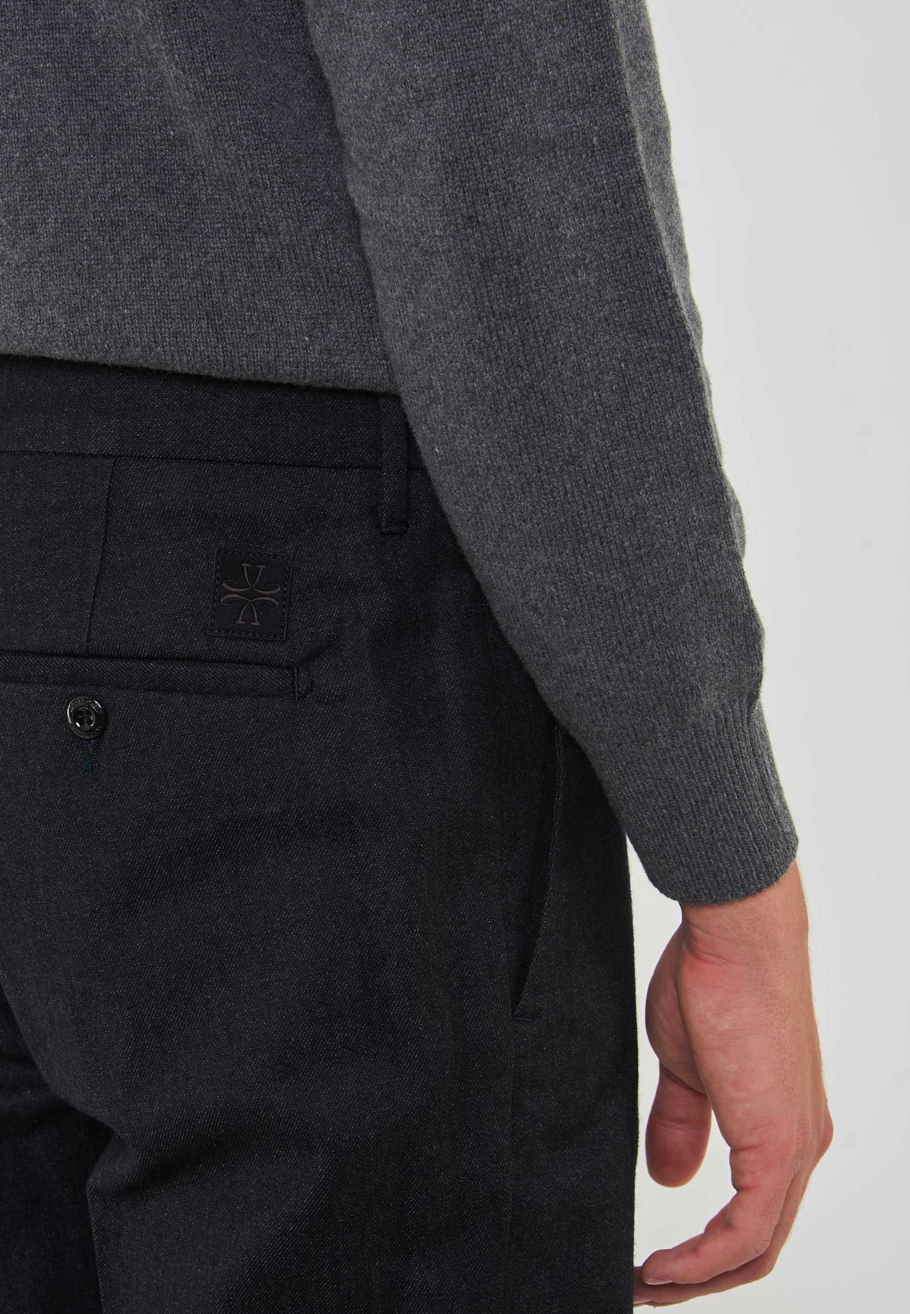 Pantalone Modello Bobby Misto Lana 