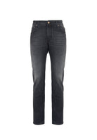 Jeans 5 Tasche Nick Slim In Denim Super Stretch Medium Black 