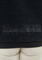 Felpa In Pile Con Cappuccio e Zip Seline 