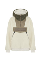 Felpa In Pile Con Cappuccio e Zip Seline 