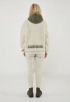 Felpa In Pile Con Cappuccio e Zip Seline 