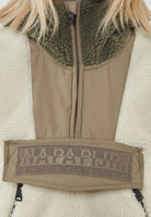 Felpa In Pile Con Cappuccio e Zip Seline 