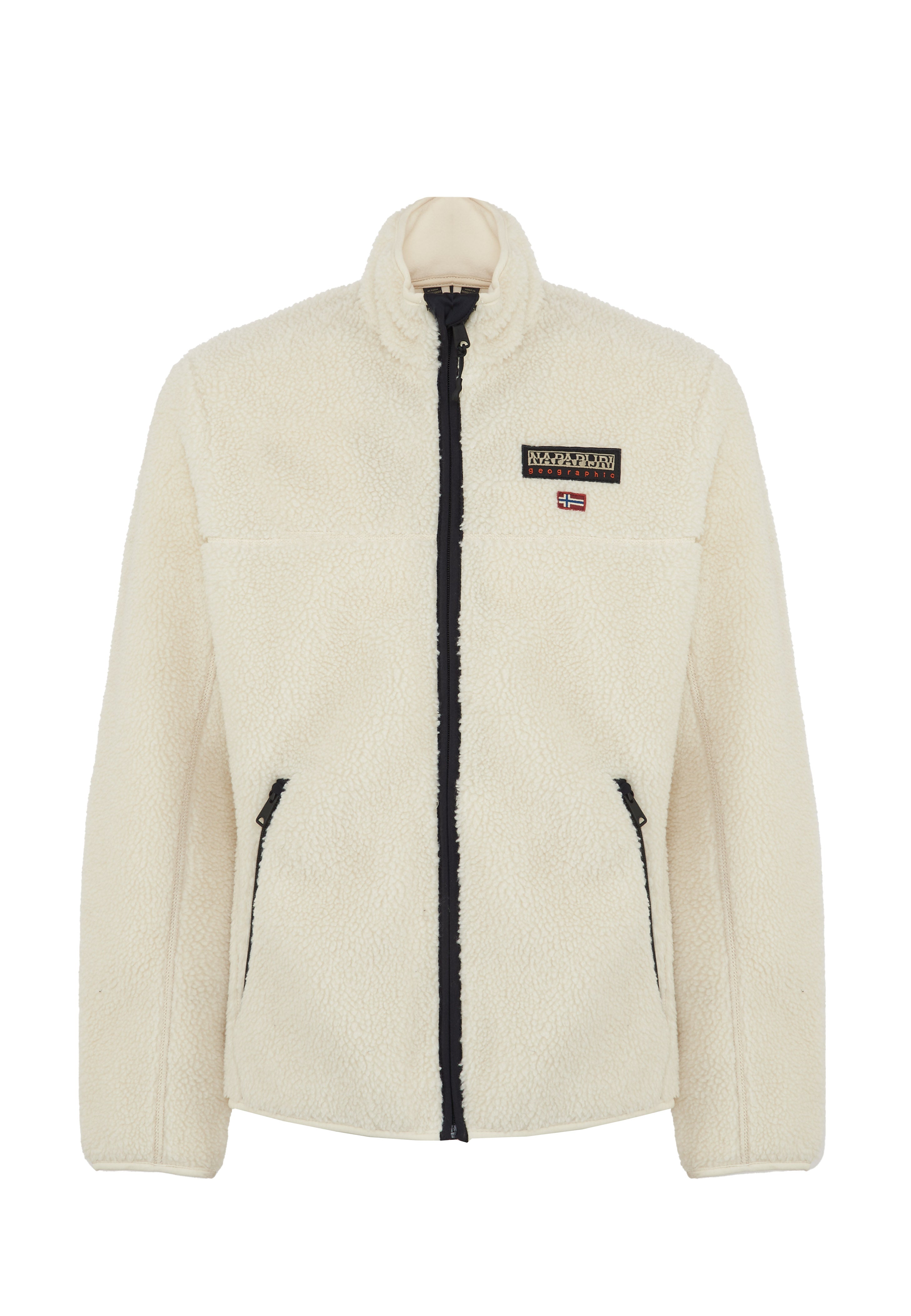 Felpa In Pile Con Zip Tynik 