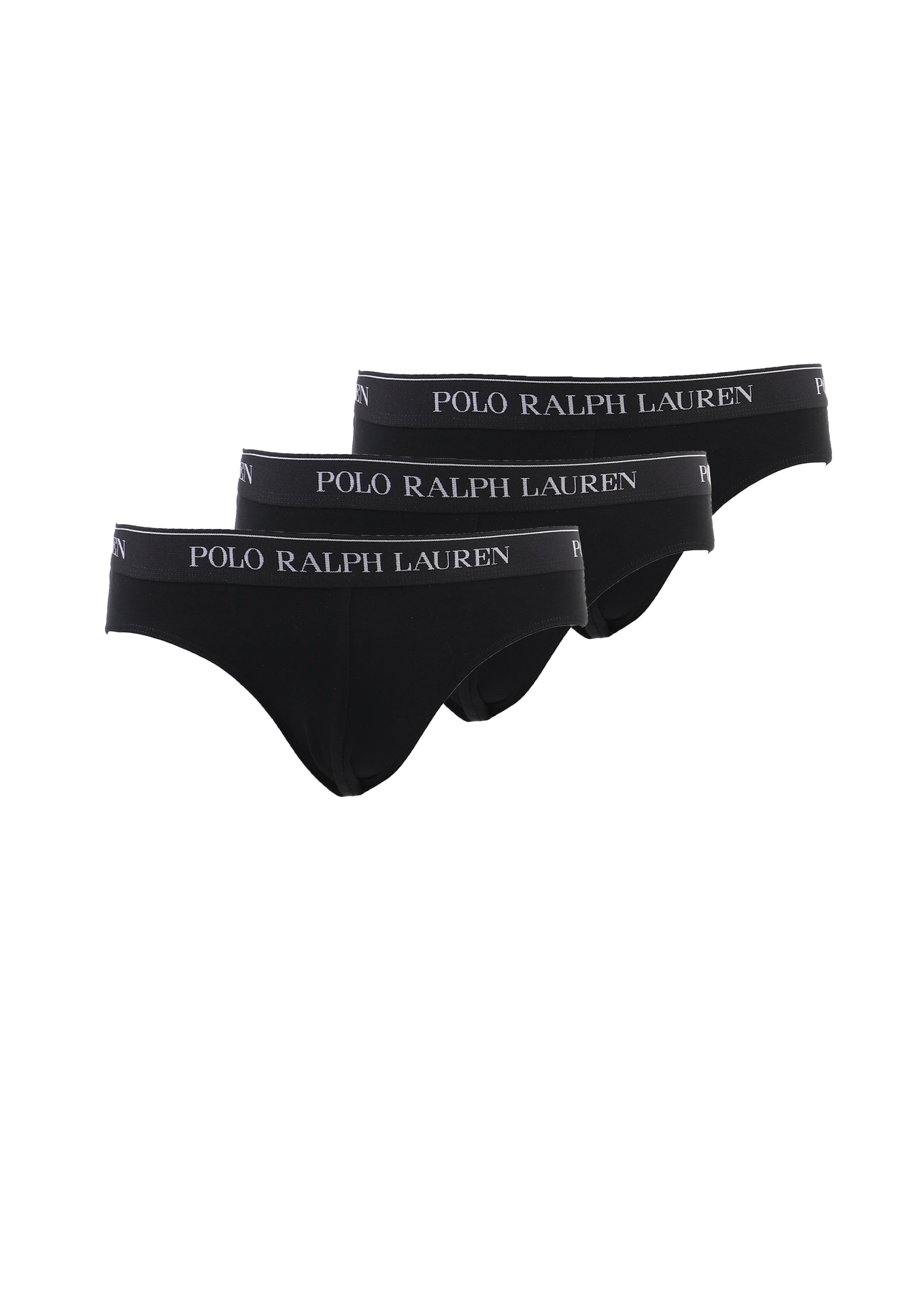 Confezione 3 Slip Ralph Lauren Nero 