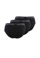 Confezione 3 Slip Ralph Lauren Nero 