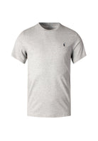 T-Shirt In Jersey di Cotone Grigio 
