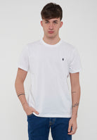 T-Shirt In Jersey di Cotone White 