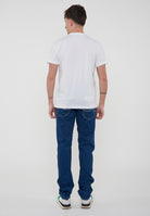 T-Shirt In Jersey di Cotone White 