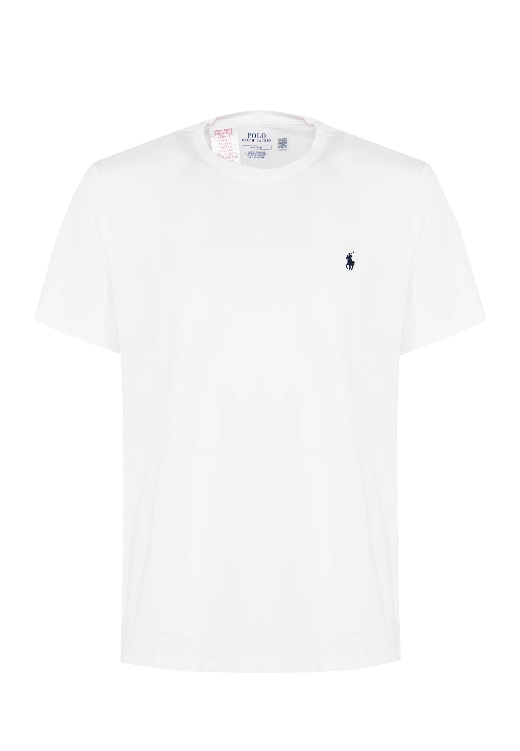 T-Shirt In Jersey di Cotone White 