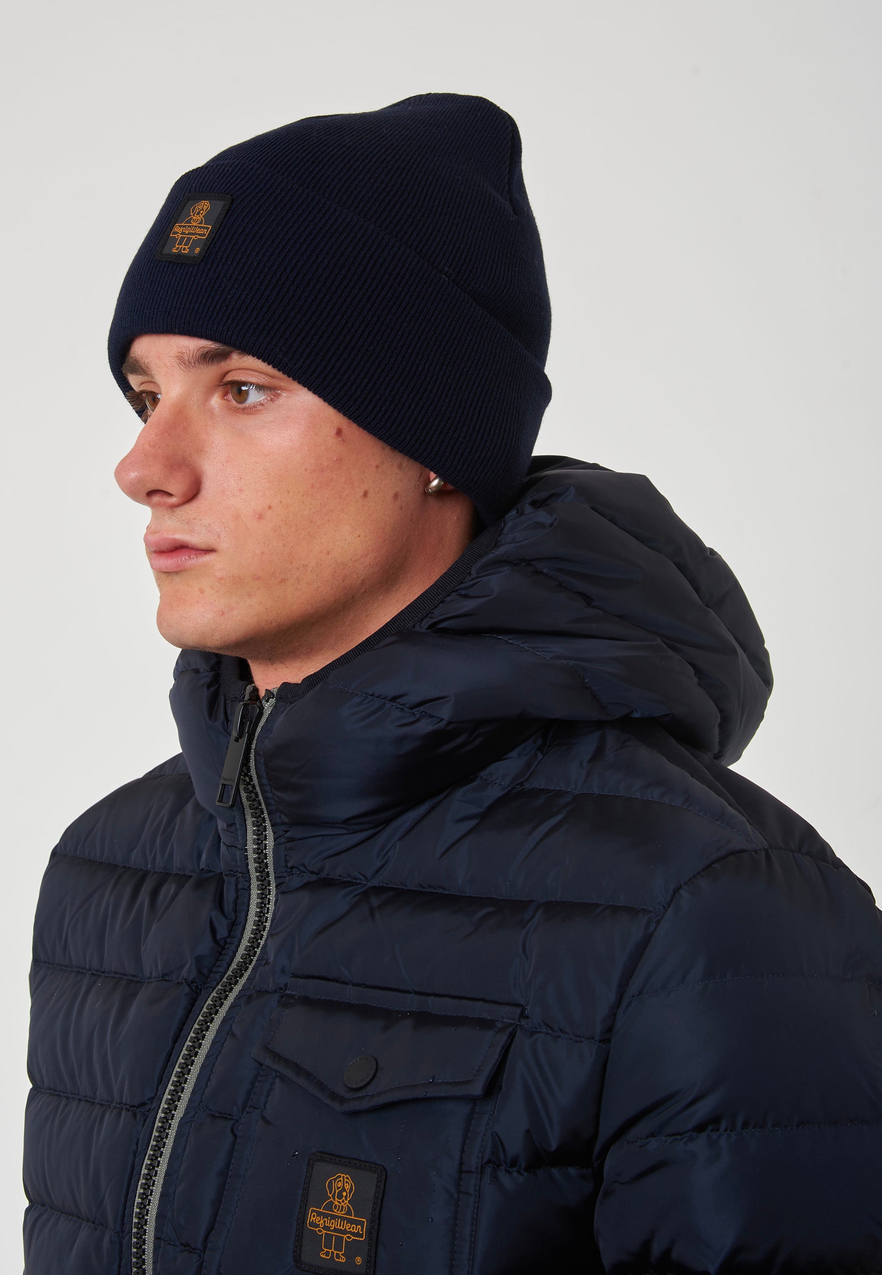 Cappelllino Unisex Modello Clark Hat Dark Blue 