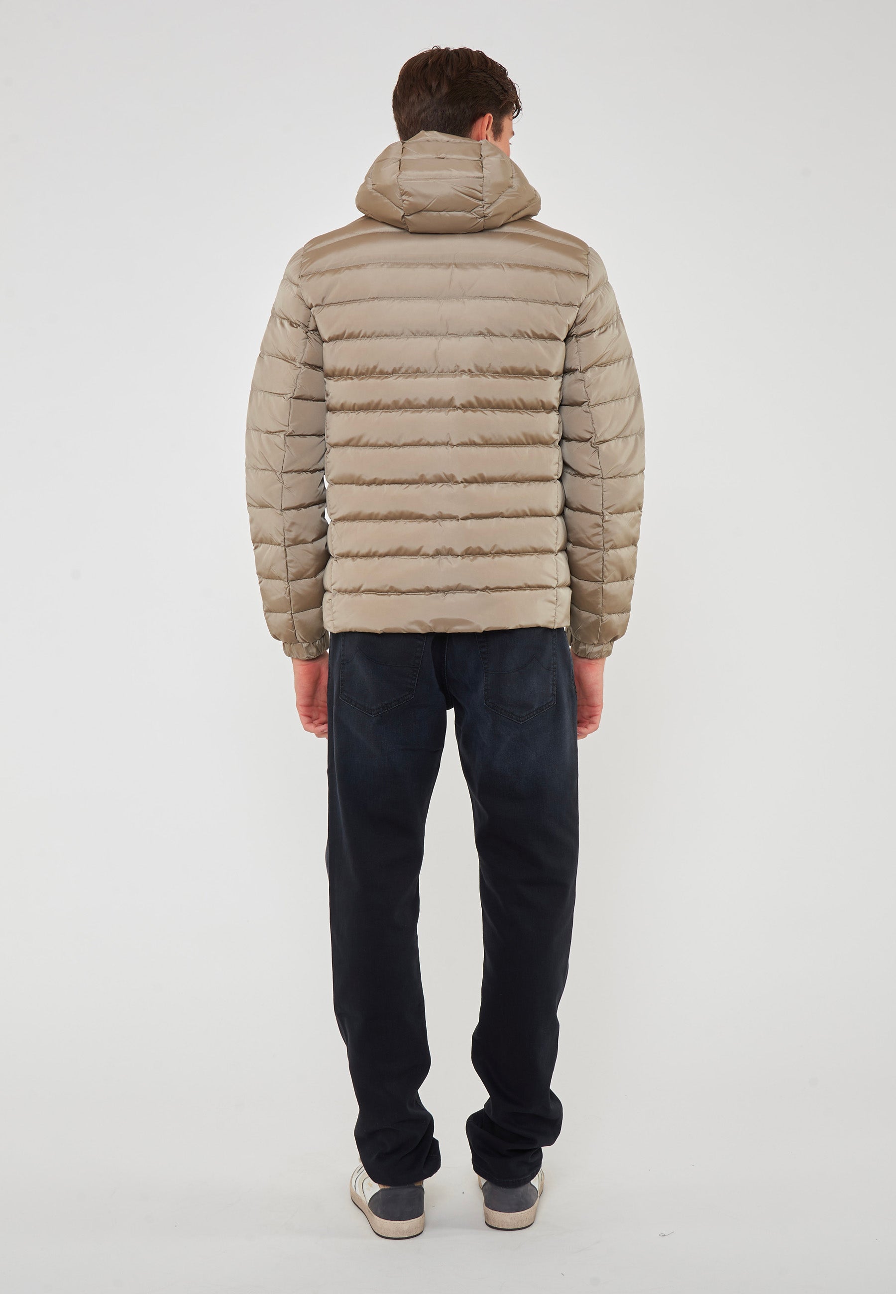 Piumino Uomo Modello Hunter Plaza Taupe 