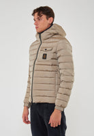 Piumino Uomo Modello Hunter Plaza Taupe 
