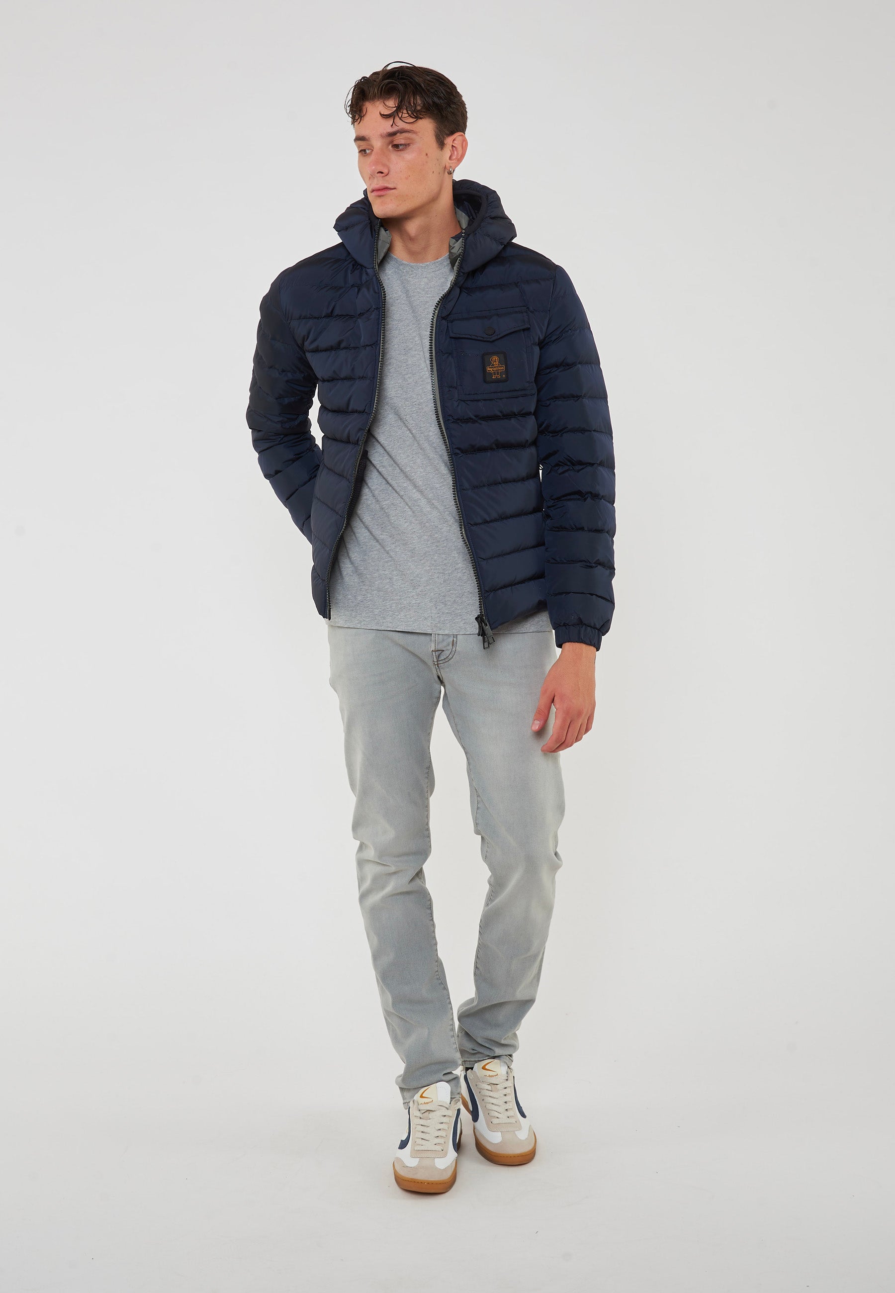 Piumino Uomo Modello Hunter Dark Blue 