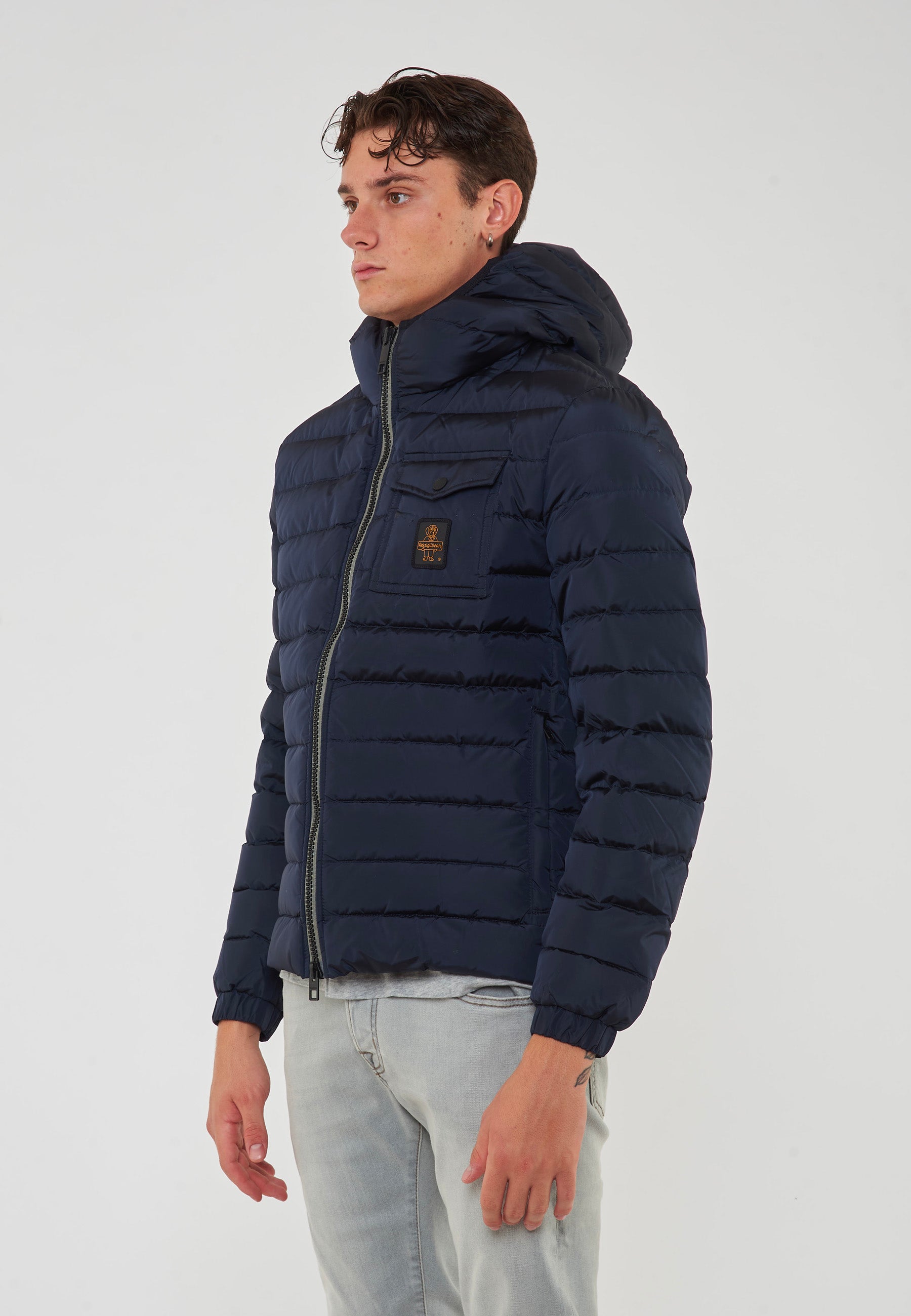 Piumino Uomo Modello Hunter Dark Blue 