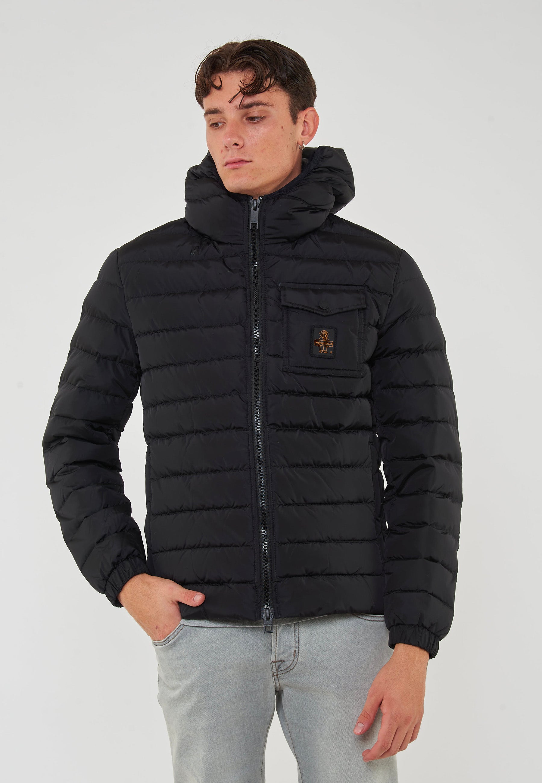 Piumino Uomo Modello Hunter Nero 