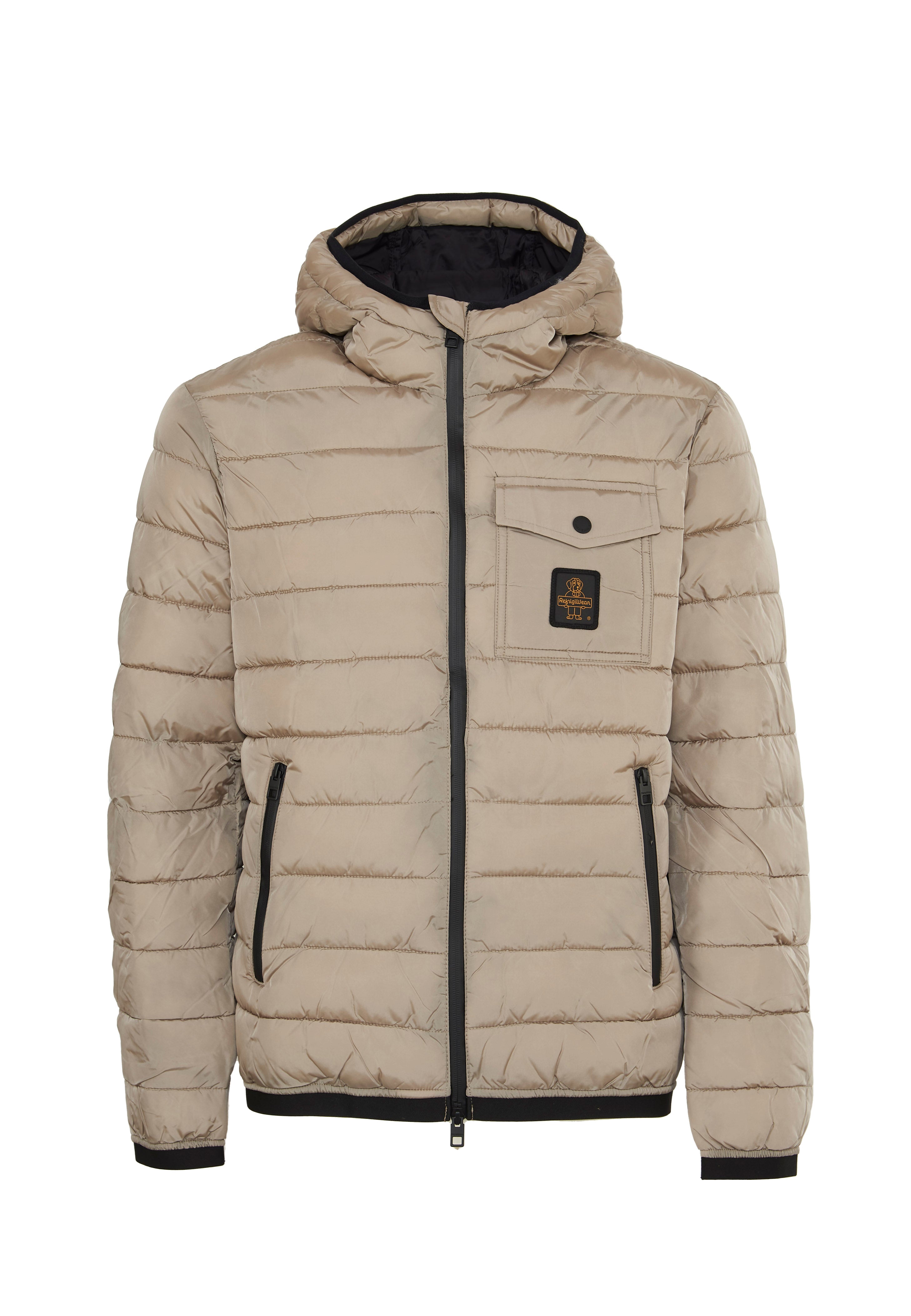 Piumino Uomo Modello Josh Plaza Taupe 