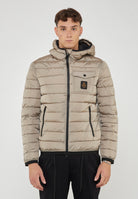 Piumino Uomo Modello Josh Plaza Taupe 