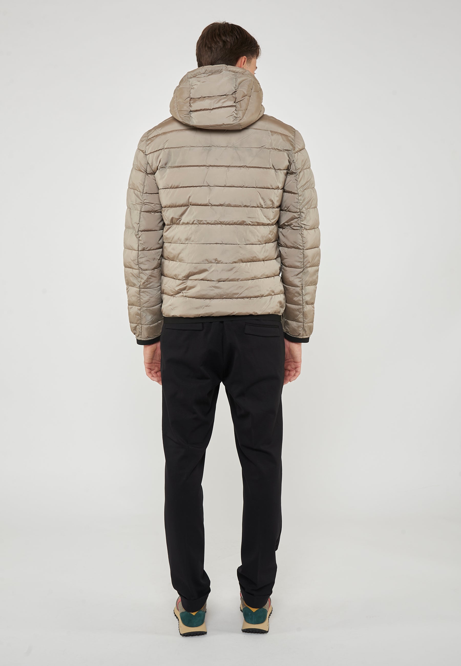 Piumino Uomo Modello Josh Plaza Taupe 