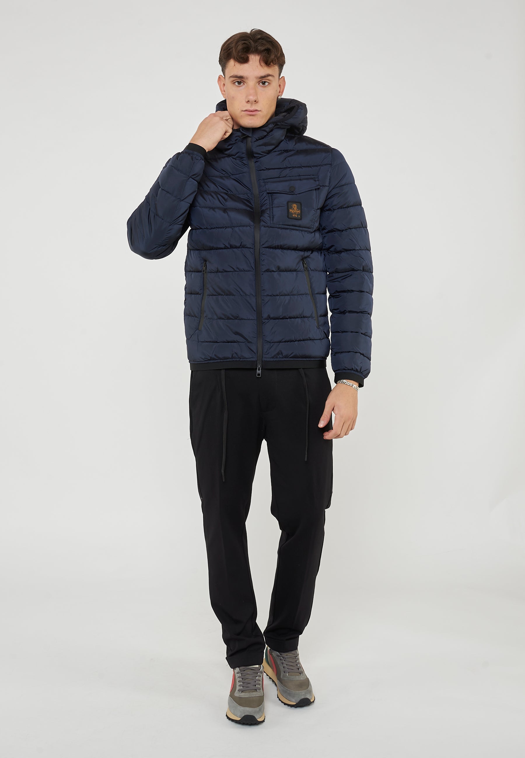 Piumino Uomo Modello Josh Dark Blue 