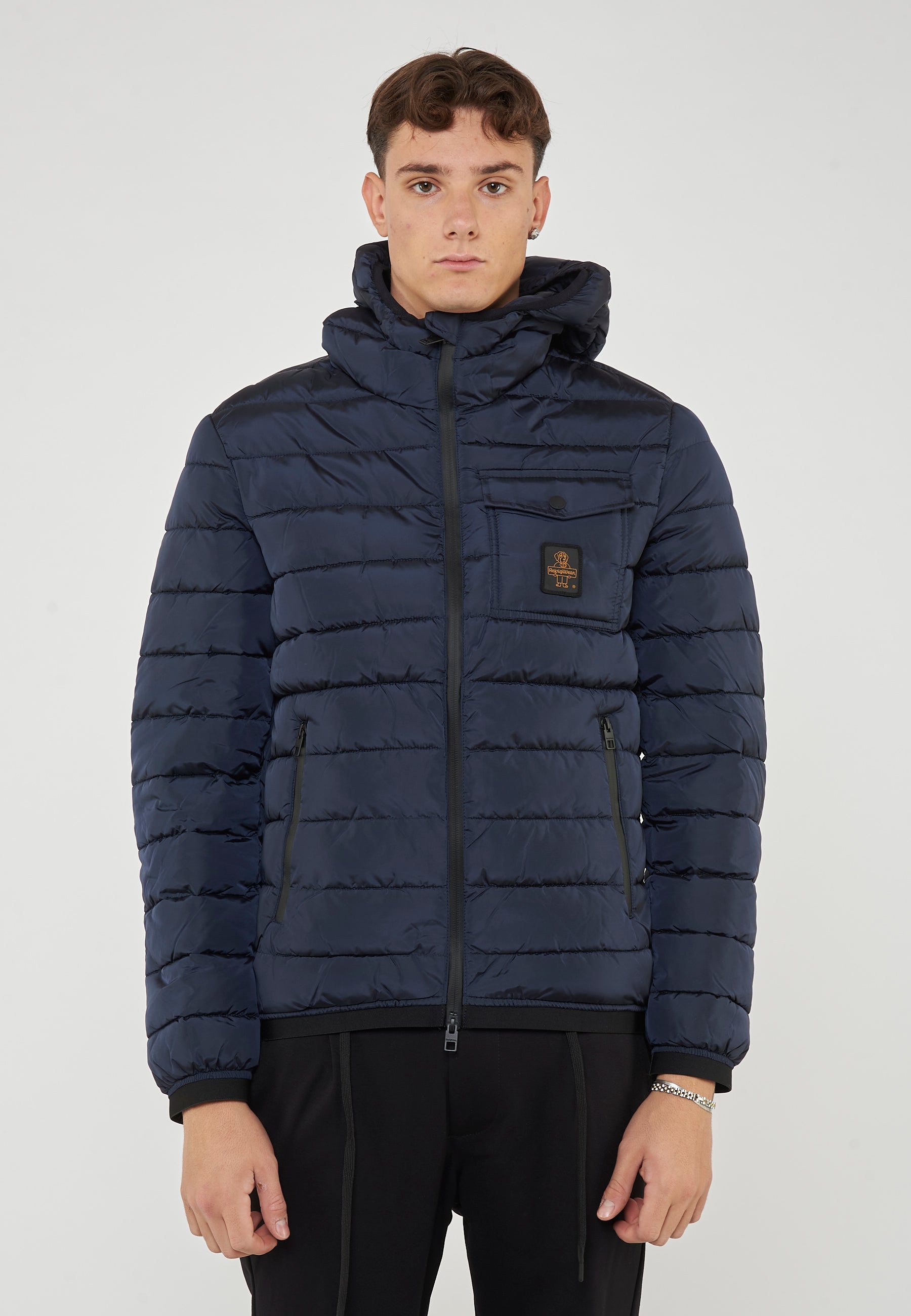 Piumino Uomo Modello Josh Dark Blue 