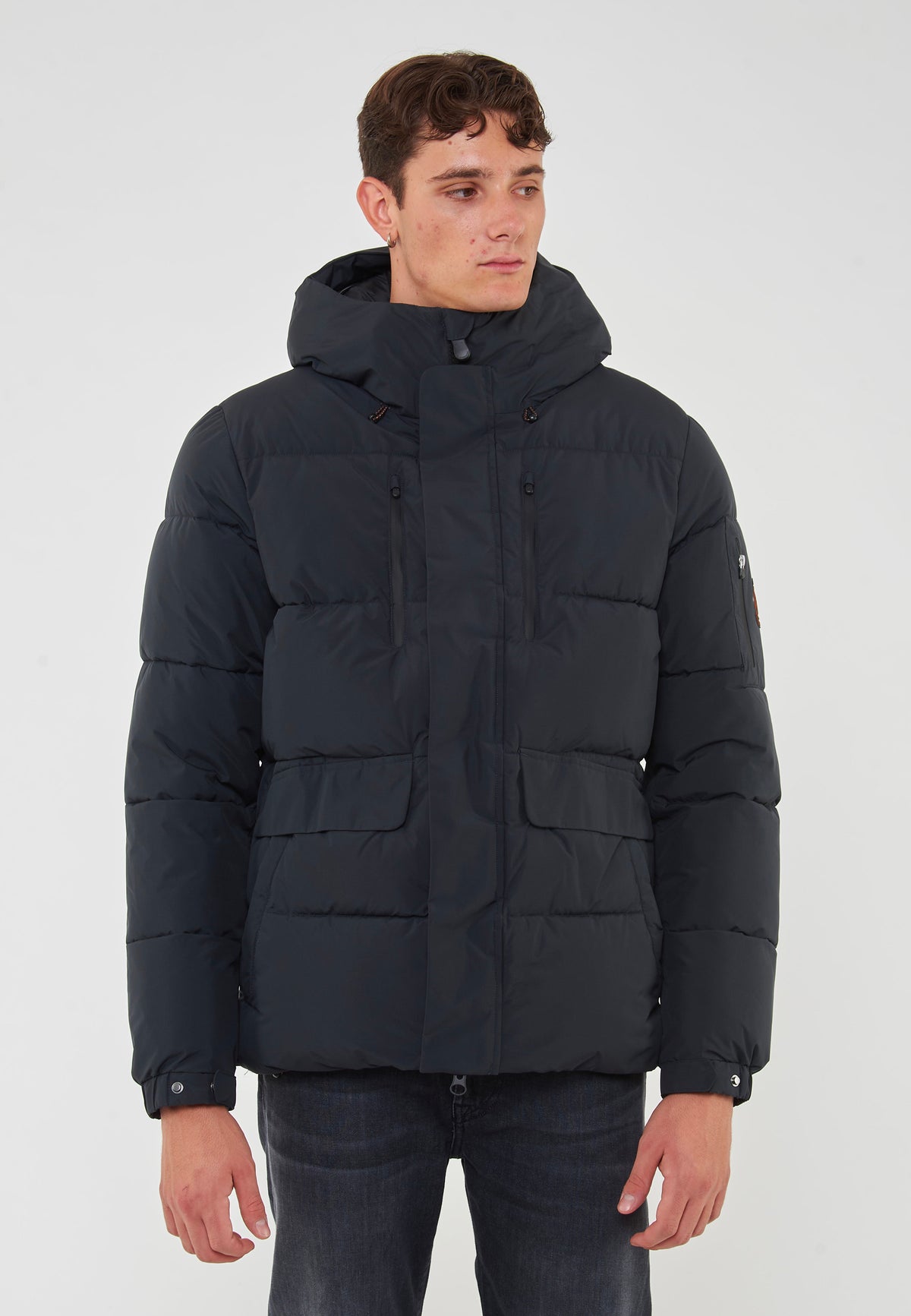 Parka Uomo Animal Free Modello Alter Black 