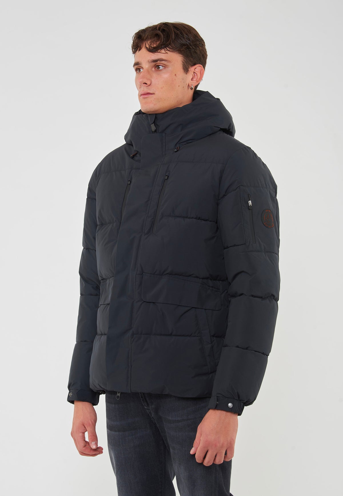 Parka Uomo Animal Free Modello Alter Black 