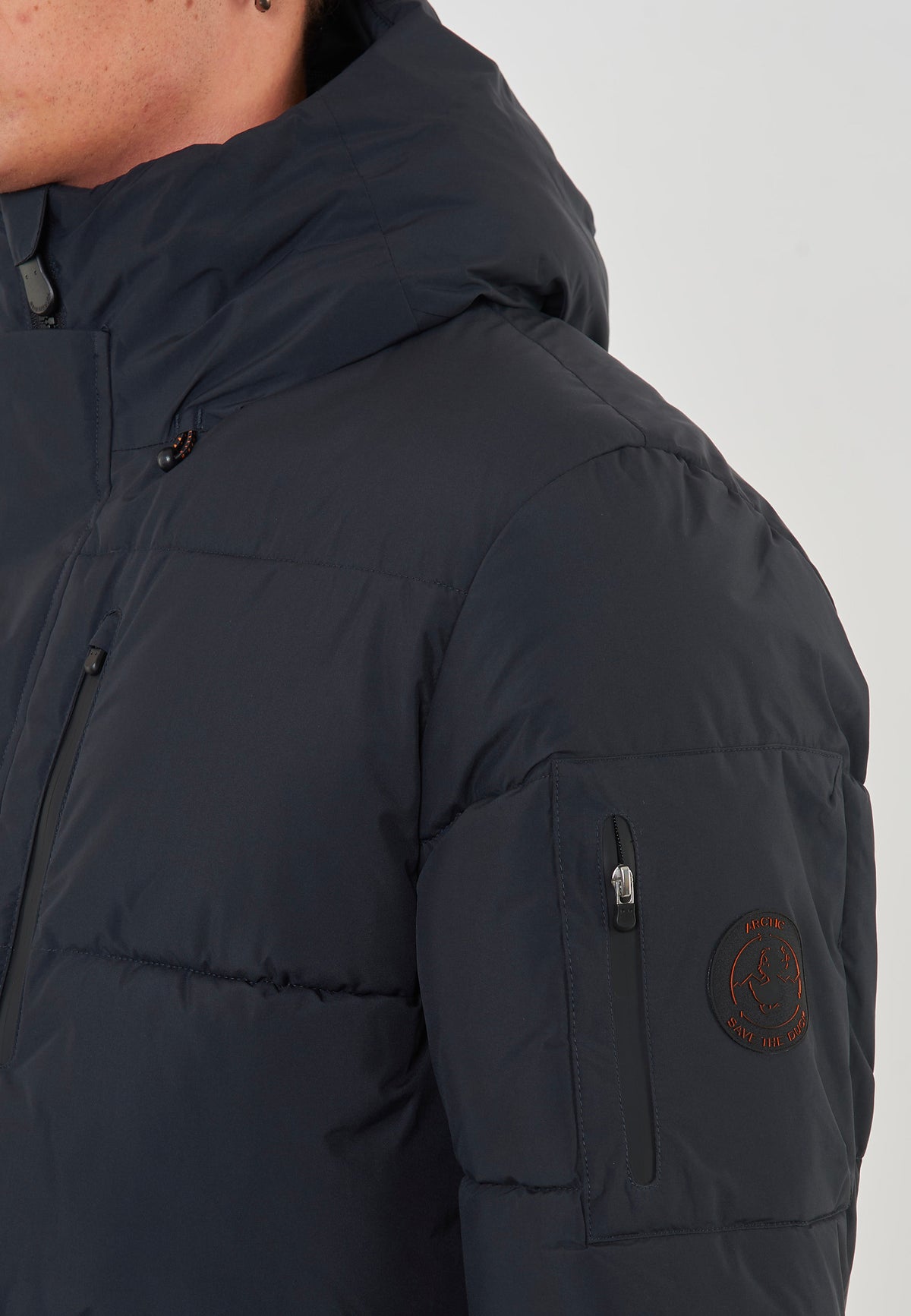 Parka Uomo Animal Free Modello Alter Black 