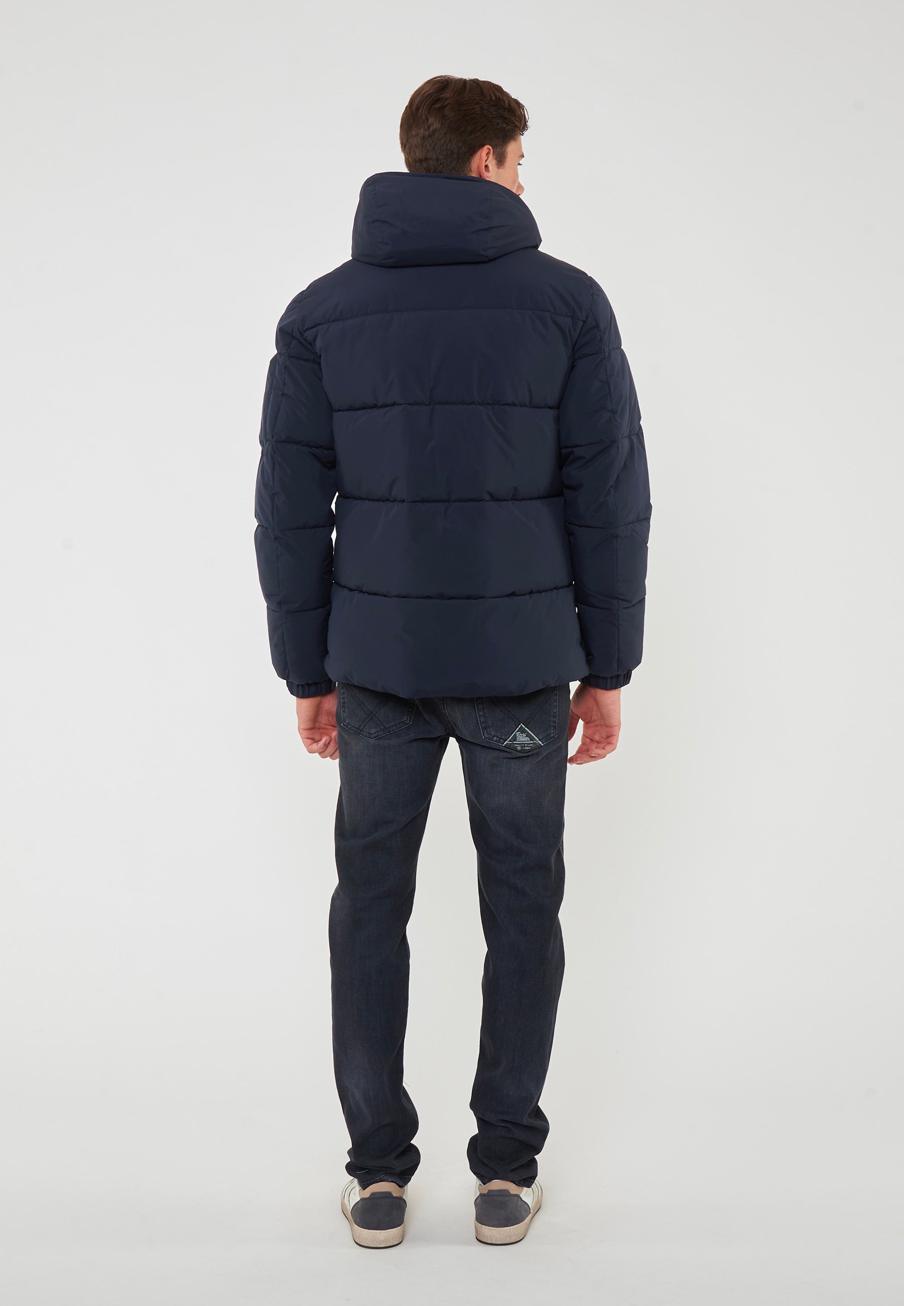 Parka Uomo Animal Free Modello Alter Blue Black 