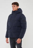 Parka Uomo Animal Free Modello Alter Blue Black 