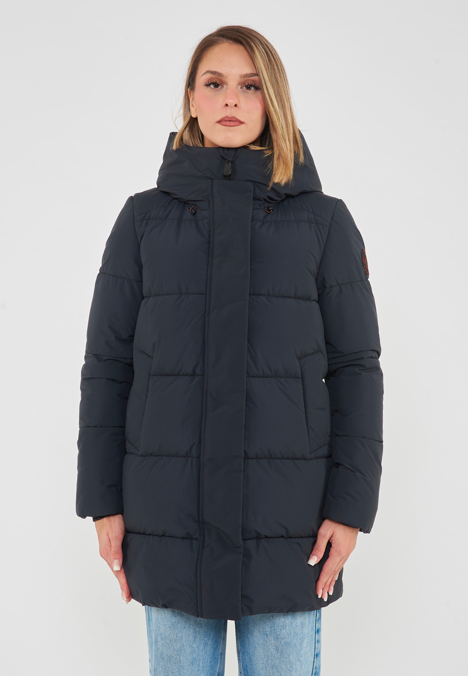Parka Donna Con Cappuccio Bethany Nero 