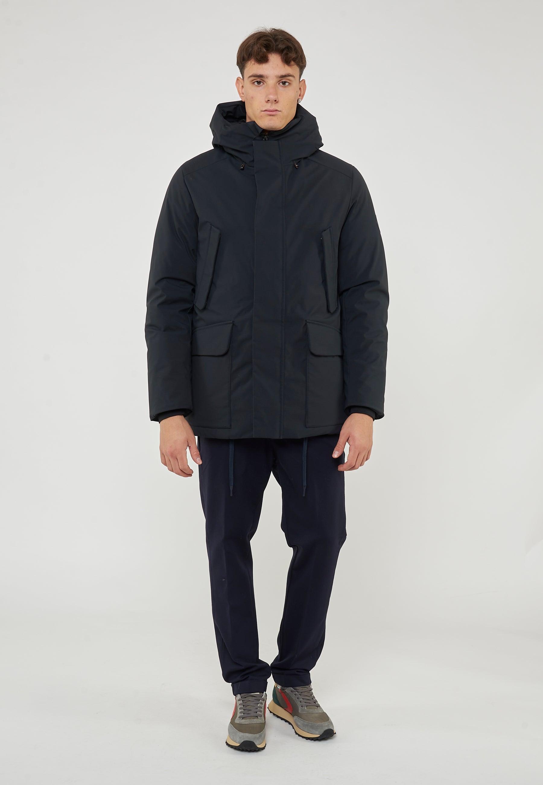 Parka Uomo Elon Black 