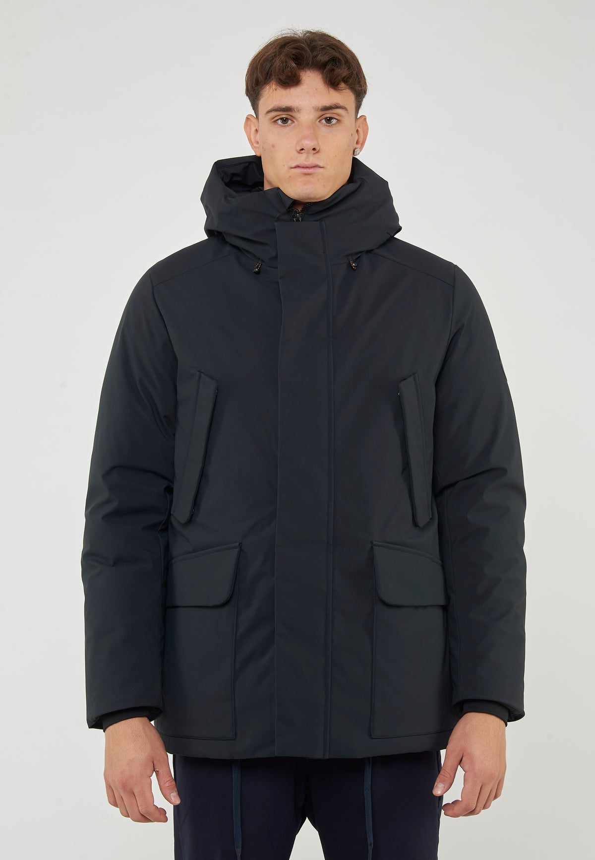 Parka Uomo Elon Black 